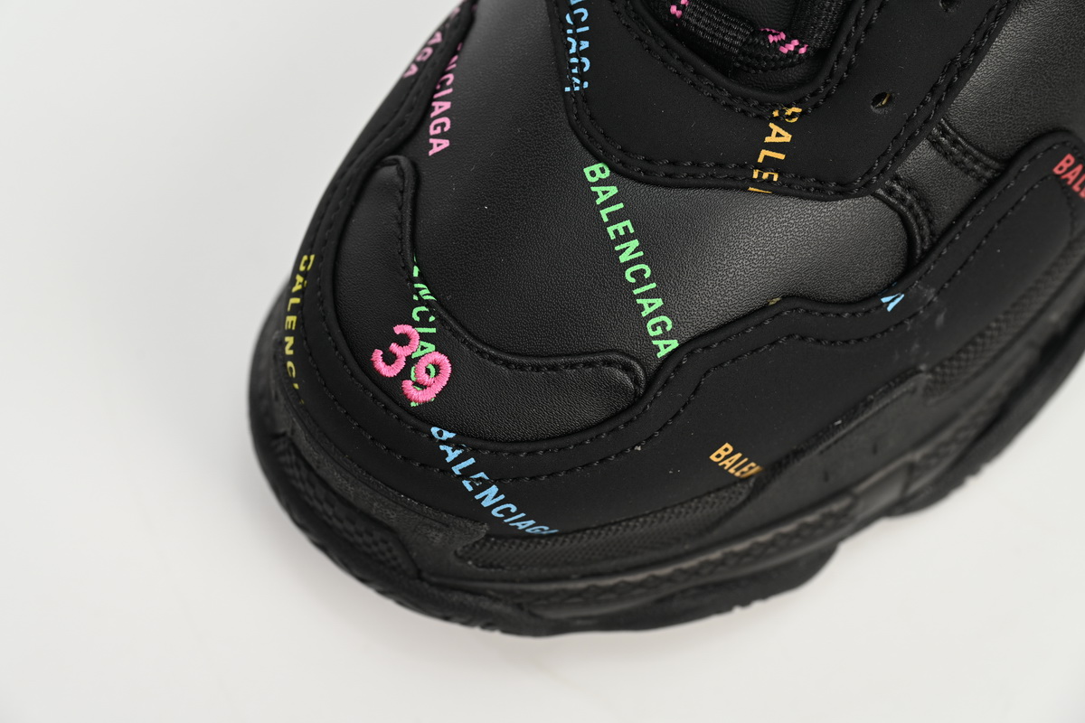 Balenciaga Triple S Letter Colorful  524039 W2FA1 1210