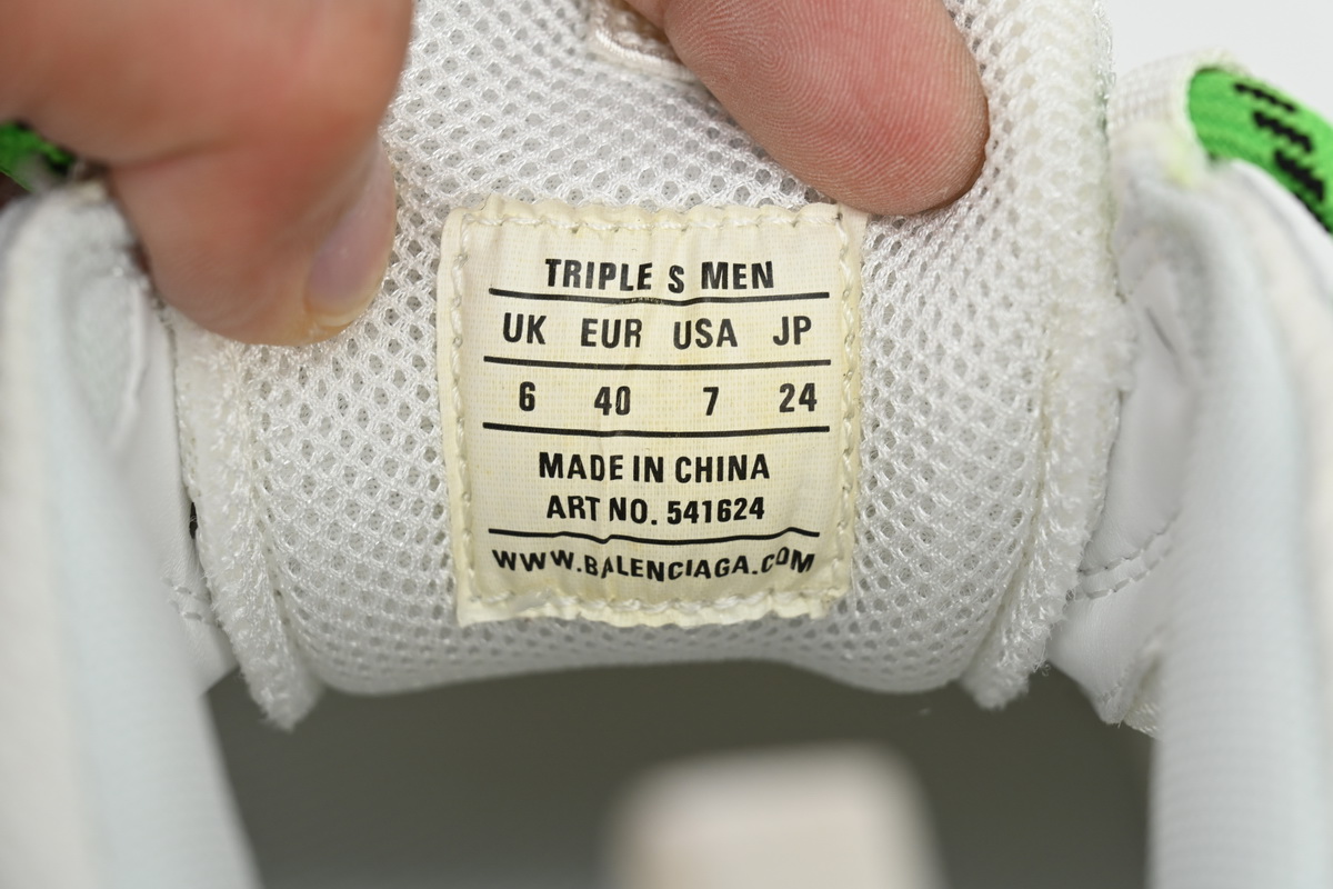 Balenciaga Triple S Rainbow 544351 W09E1 1895 