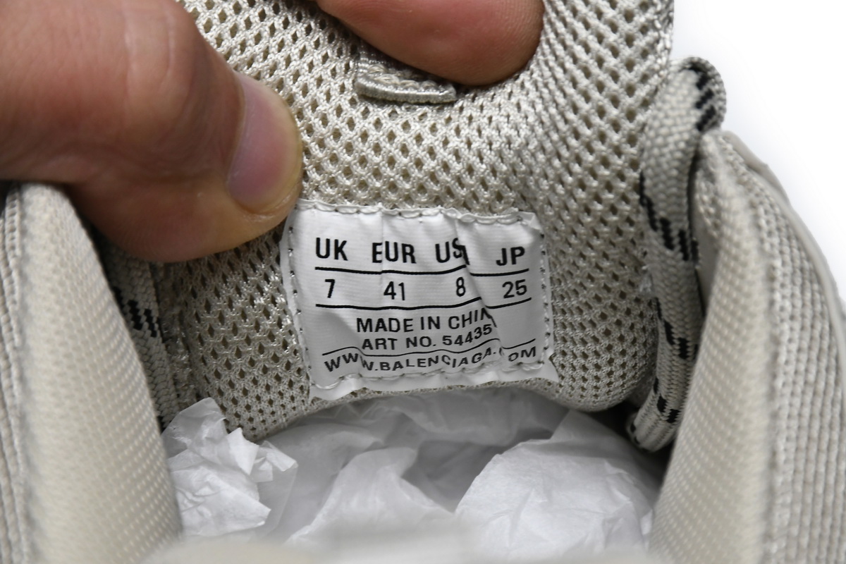 Balenciaga Triple S Rice Ash 534737 W2FW1 9700