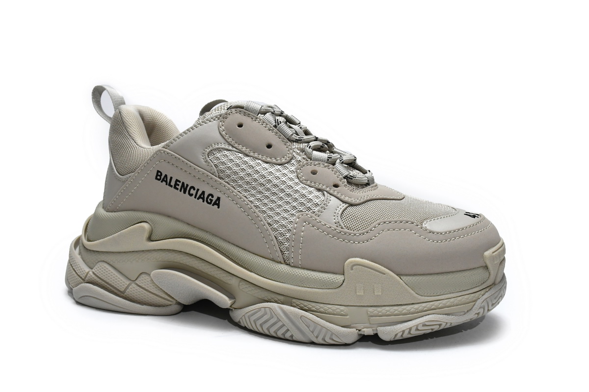 Balenciaga Triple S Rice Ash 534737 W2FW1 9700