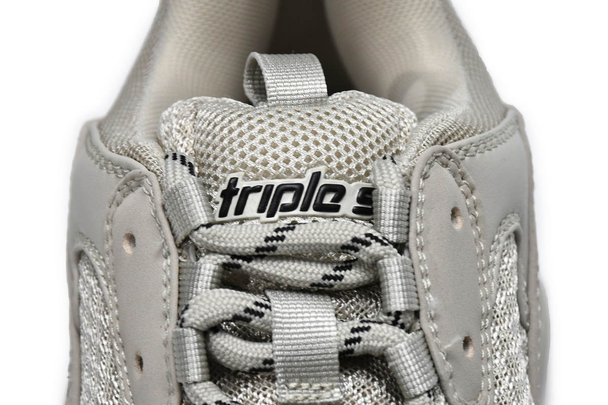 Balenciaga Triple S Rice Ash 534737 W2FW1 9700