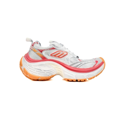 Balenciaga White Gray White Red  784342 W2MV2 9060 02