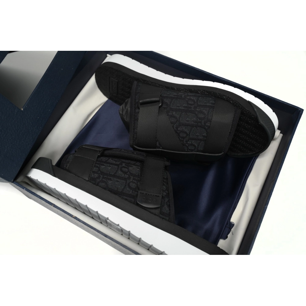 Dior Alpha Slide Black 3SA081YXV_H969 From Obo Sneaker
