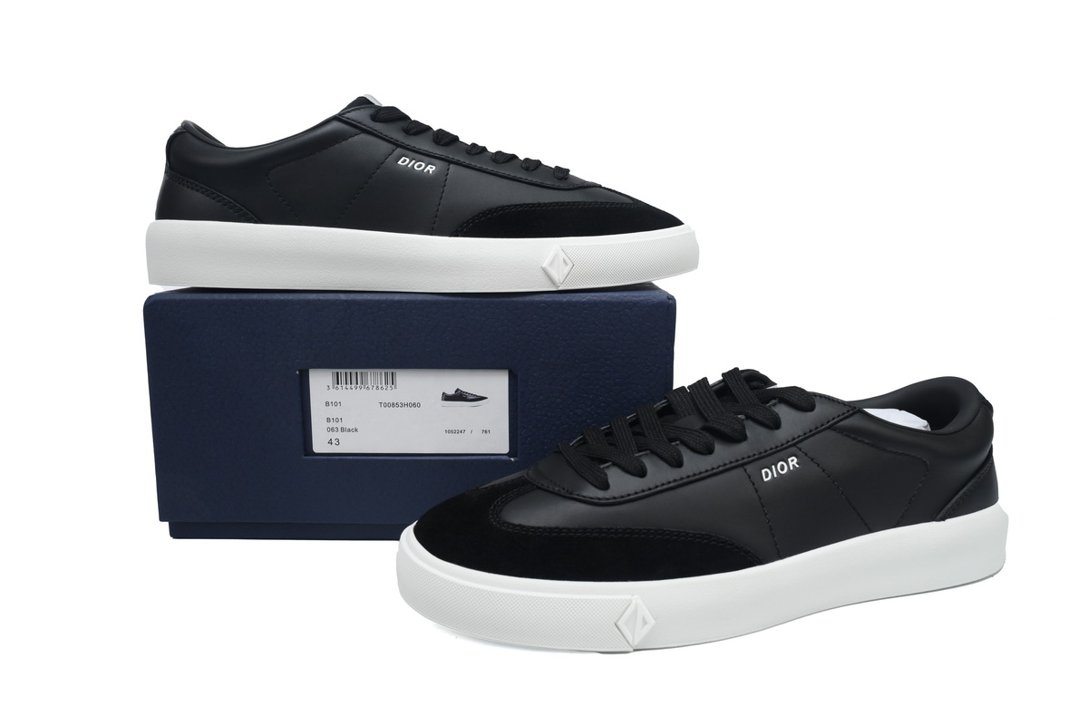 Dior B101 Black Black White 3SN285ZRH_H968