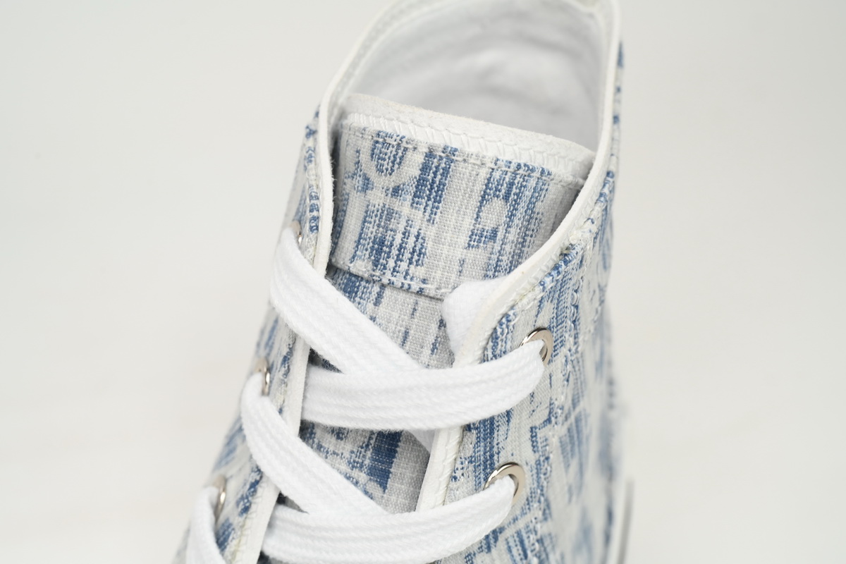 Dior B23 High Blue Oblique Kasuri Jacquard 3SH118ZLA_H560