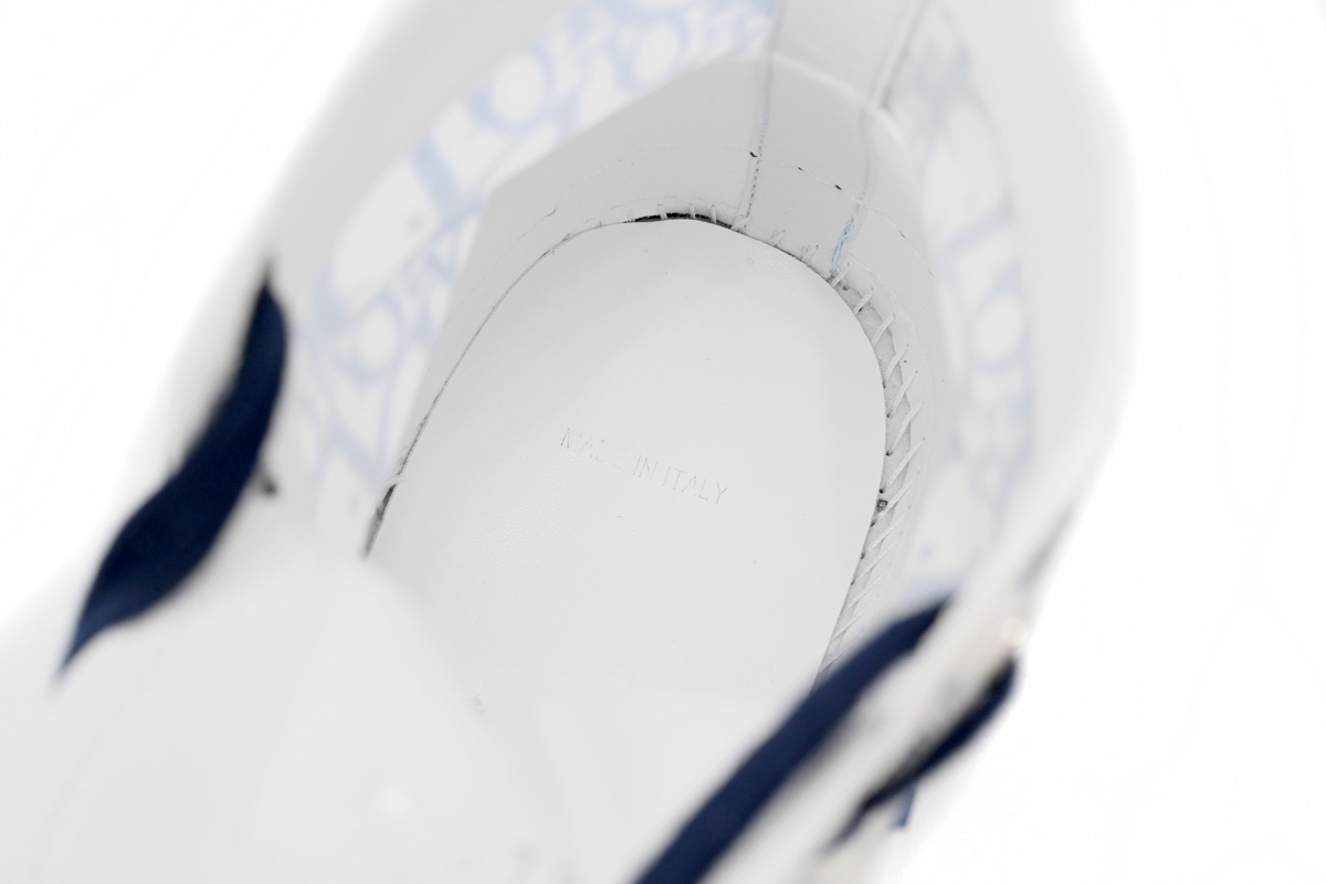 Dior B23 HT Oblique Transparency HIGH White Blue T00962H565