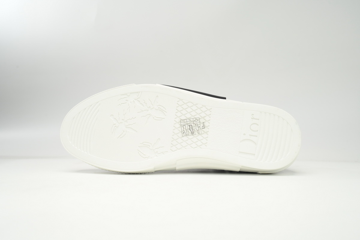 Dior B23 Low Black White Oblique 3SN249YJP_H961