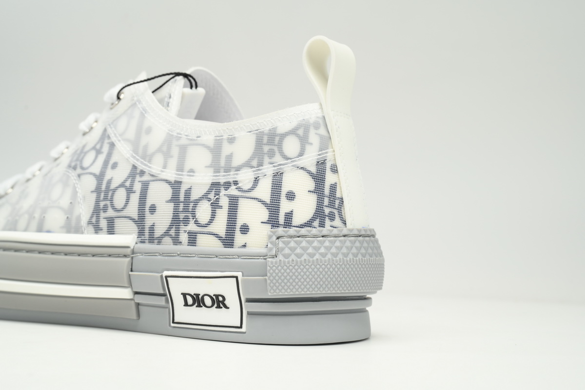 Dior B23 Low Blue Oblique Kasuri Jacquard  SN262ZLA_H560