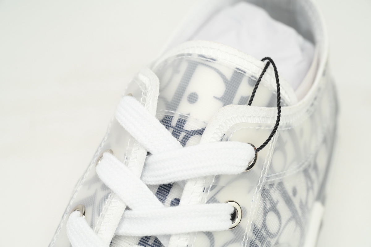 Dior B23 Low Blue Oblique Kasuri Jacquard  SN262ZLA_H560