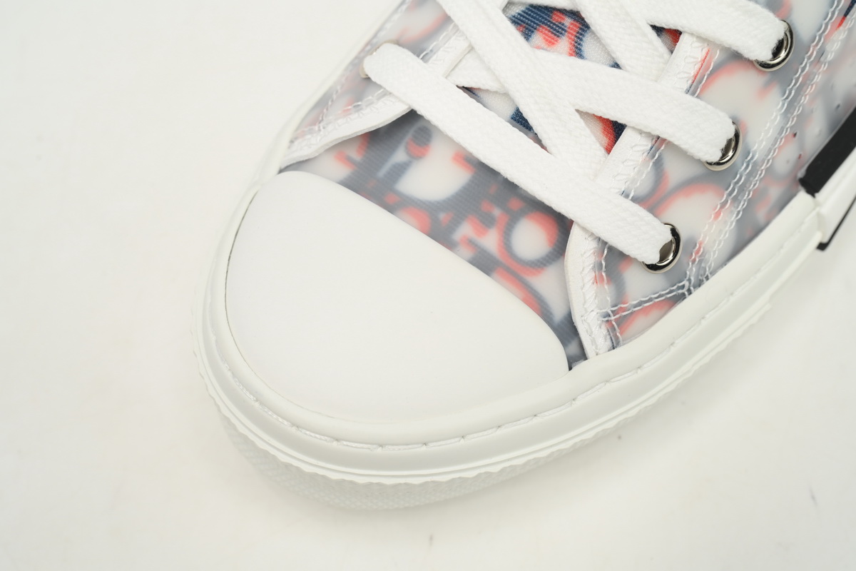 Dior B23 Low Top Red Blue Oblique 3SN249YTG_H563