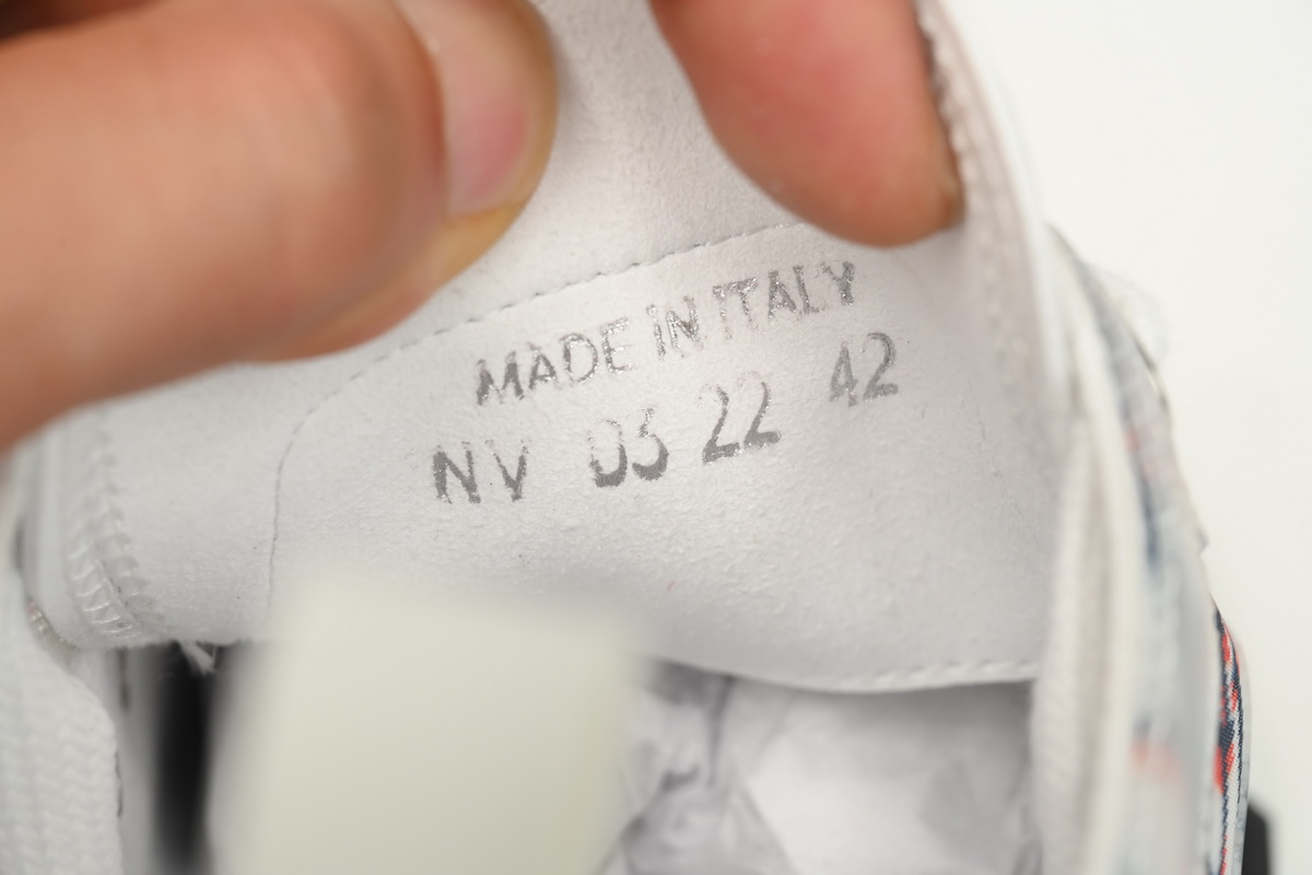 Dior B23 Low Top Red Blue Oblique 3SN249YTG_H563