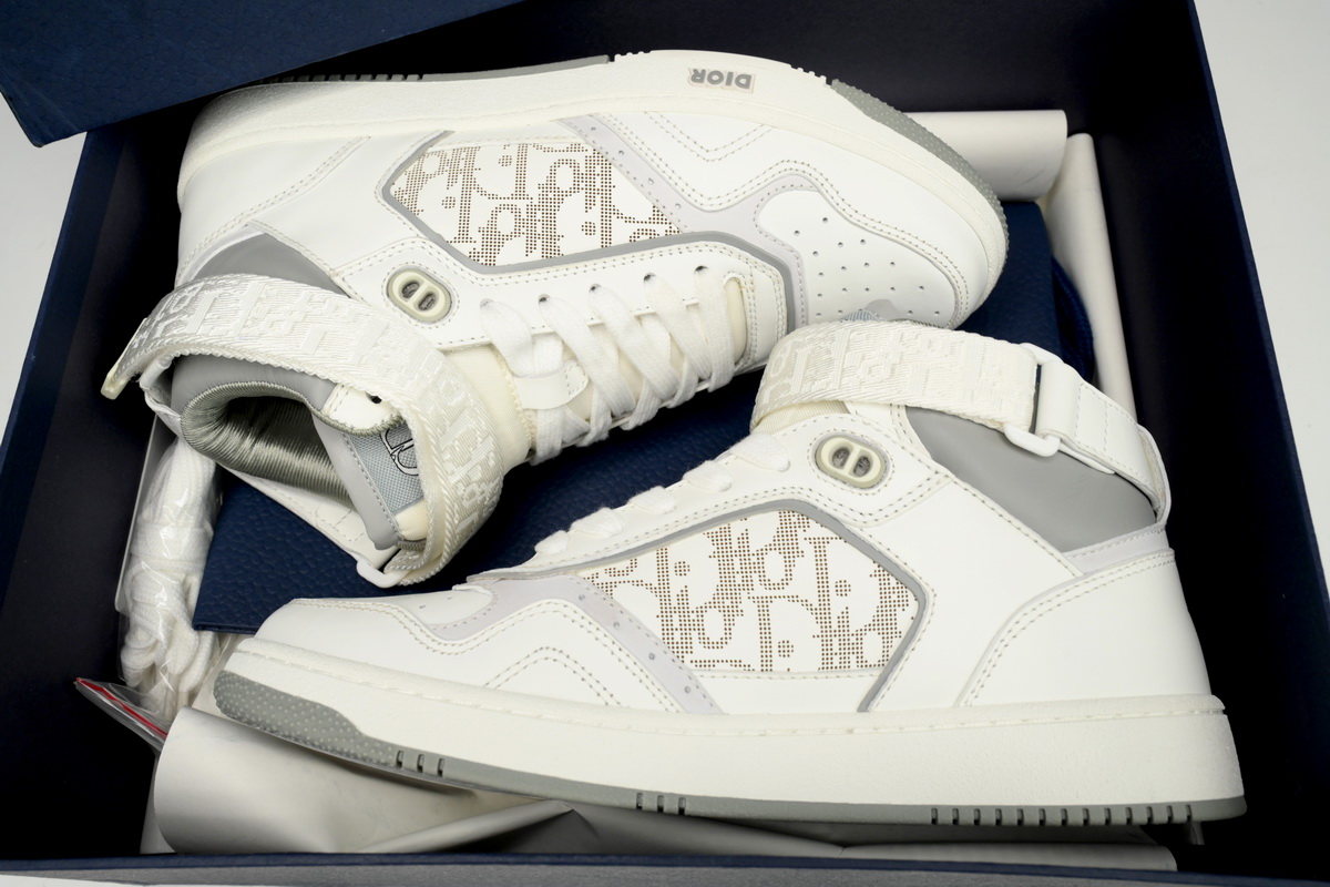 Dior B27 High White Gray  3SH132ZIJ_H068