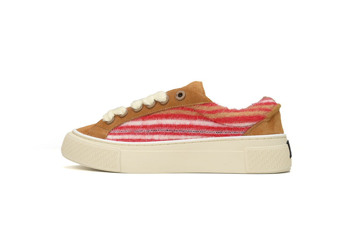 Dior B33 Denim Tears' B33 Sneakers Release Brown Red Stripes 3SN272 ZIR1 6536 