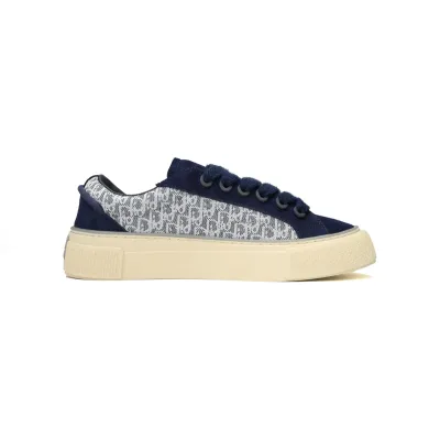 Dior B33 Sneaker Navy Blue Oblique Jacquard 3SN303ZWN_H559 02