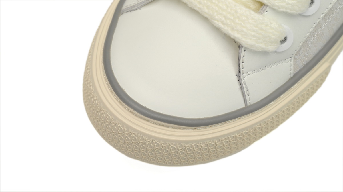Dior B33 Sneaker White Smooth Calfskin Oblique Jacquard 3SN303ZYS_H068