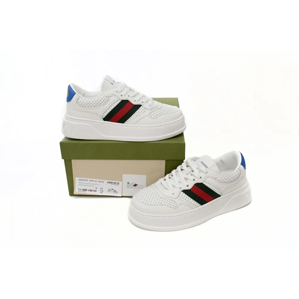  GUCCI Chunky B White and Blue Tail 669698 UPG10 9060