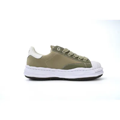  Maison Mihara Yasuhiro Blakey OG Sole Canvas Low Military Green 02