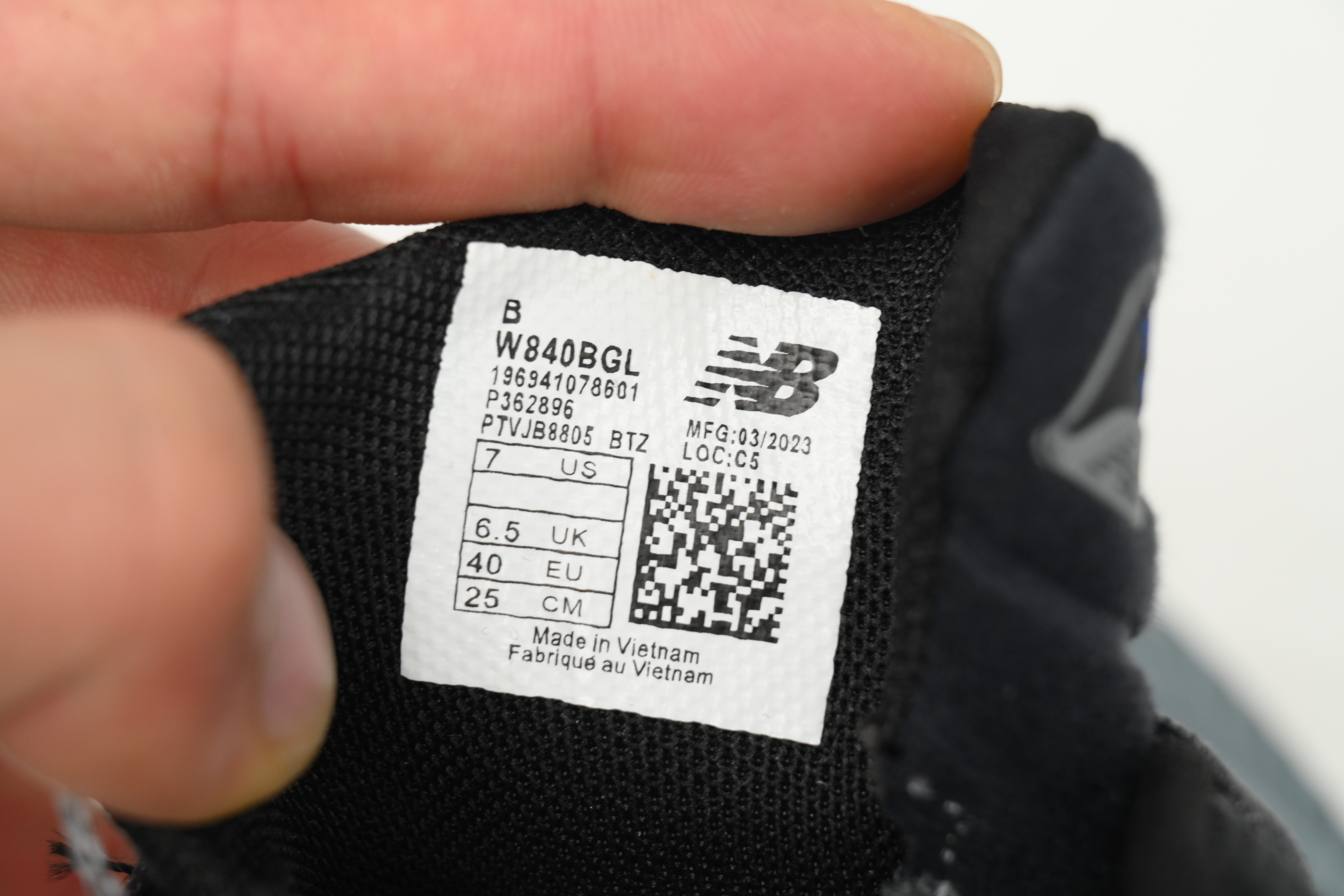  New Balance NB Fresh Foam X840 Grey Blue W840BGL 