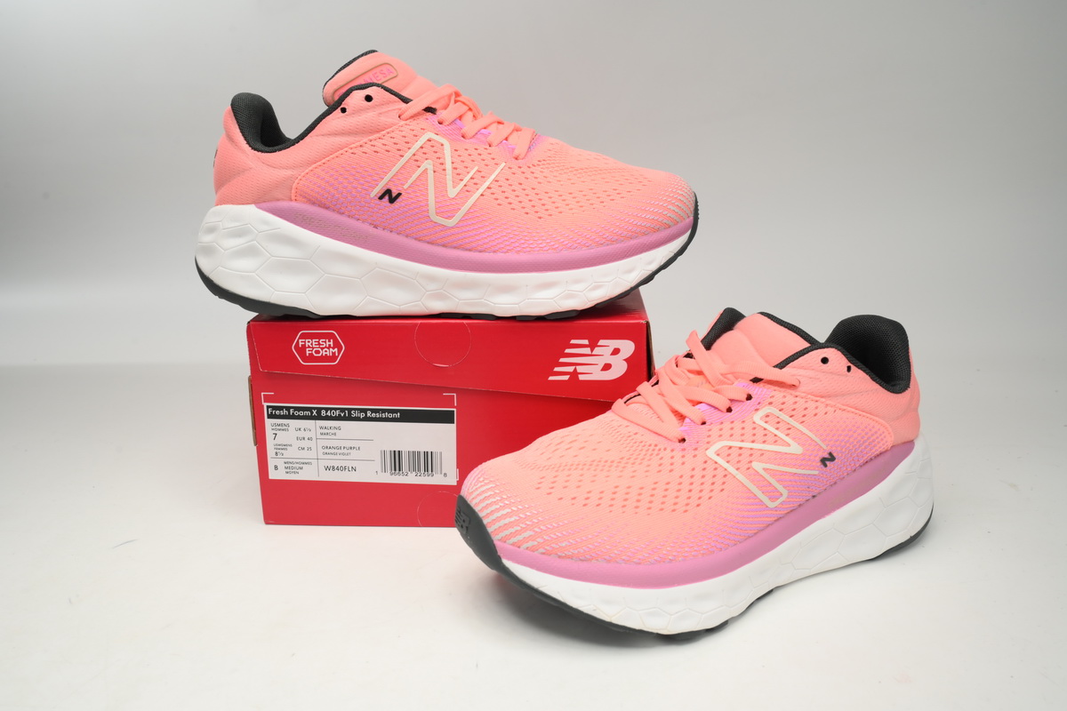  New Balance NB Fresh Foam X840 Orange Purple W840FLN