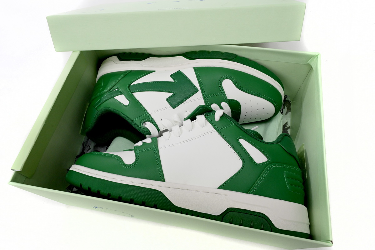 OFF-WHITE Out Of Office Green OMIA189 C99LEA00 10155
