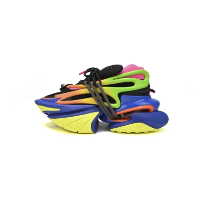 Balmain Unicorn Low-Top Multicolor YM1VJ309KNHC 01