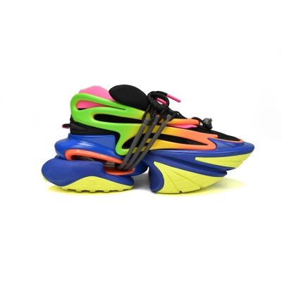 Balmain Unicorn Low-Top Multicolor YM1VJ309KNHC 02