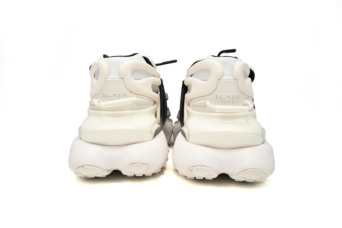 Balmain Unicorn Low-Top White Black Gradiant YM0VJ309KNED
