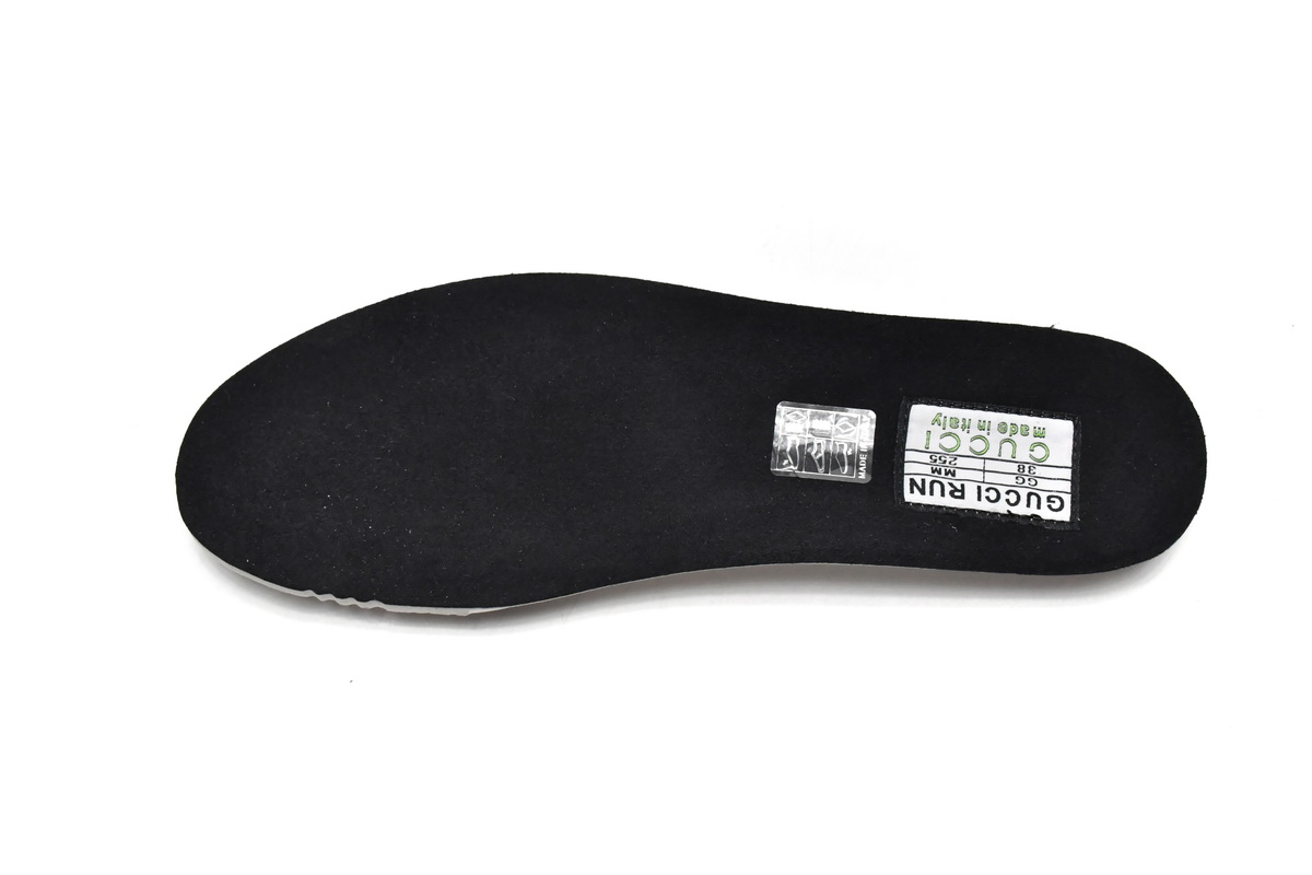 G*u*i run sneakers black yellow 680939-usm10-8480