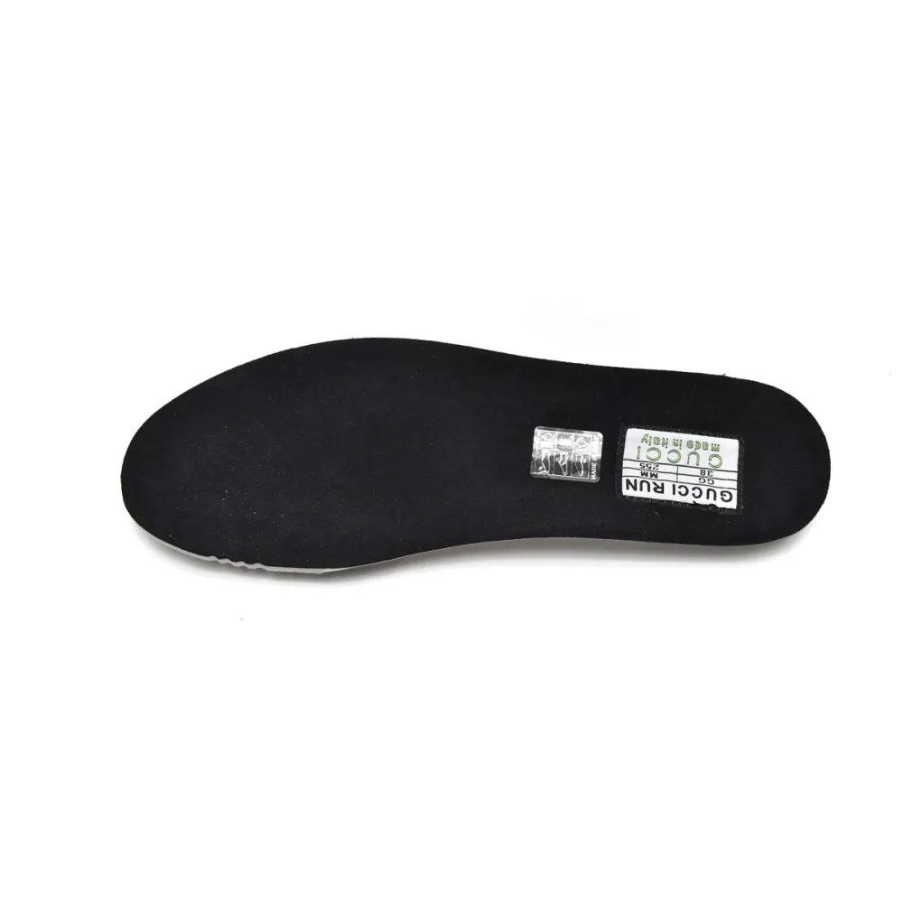 Gucci Run Sneakers Black Yellow 680939-USM10-8480