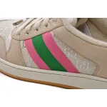 Gucci Screener Cream Leather (Women's) 577684 2C830 9150