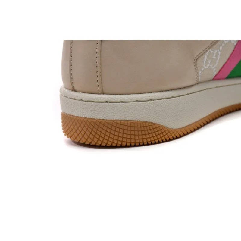 Gucci Screener Cream Leather (Women's) 577684 2C830 9150