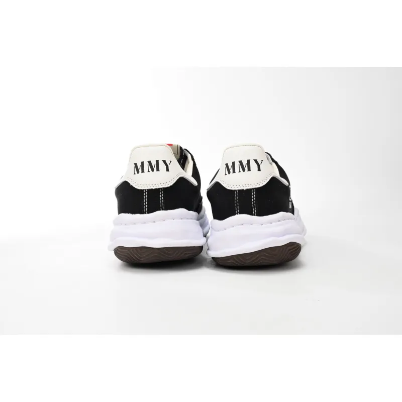 Maison Mihara Yasuhiro Blakey OG Sole Canvas Low Black  A08FW735