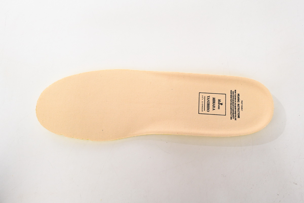 Maison Mihara Yasuhiro Blakey OG Sole Canvas Low Black No Logo A06FW704