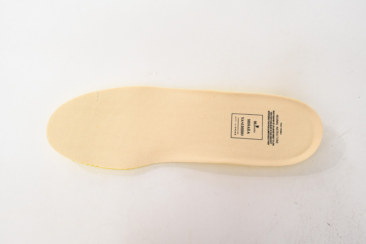 Maison Mihara Yasuhiro Blakey OG Sole Canvas Low Red A08FW735