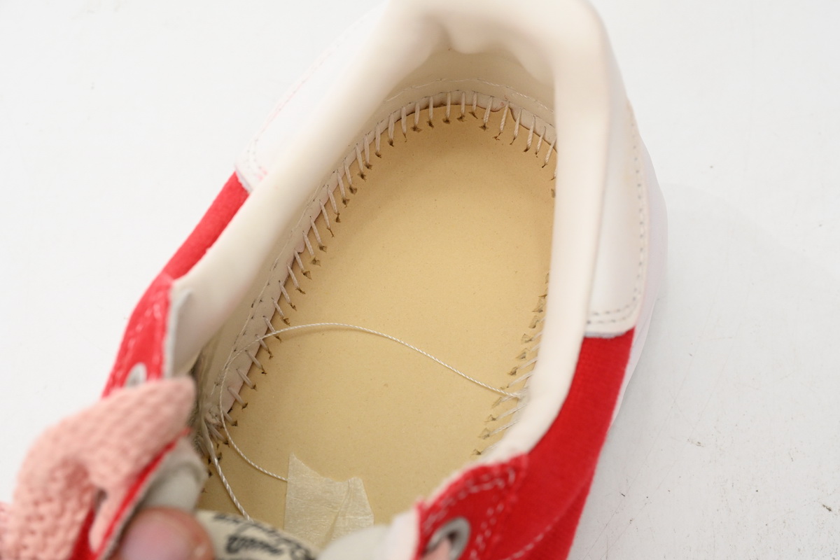 Maison Mihara Yasuhiro Blakey OG Sole Canvas Low Red A08FW735