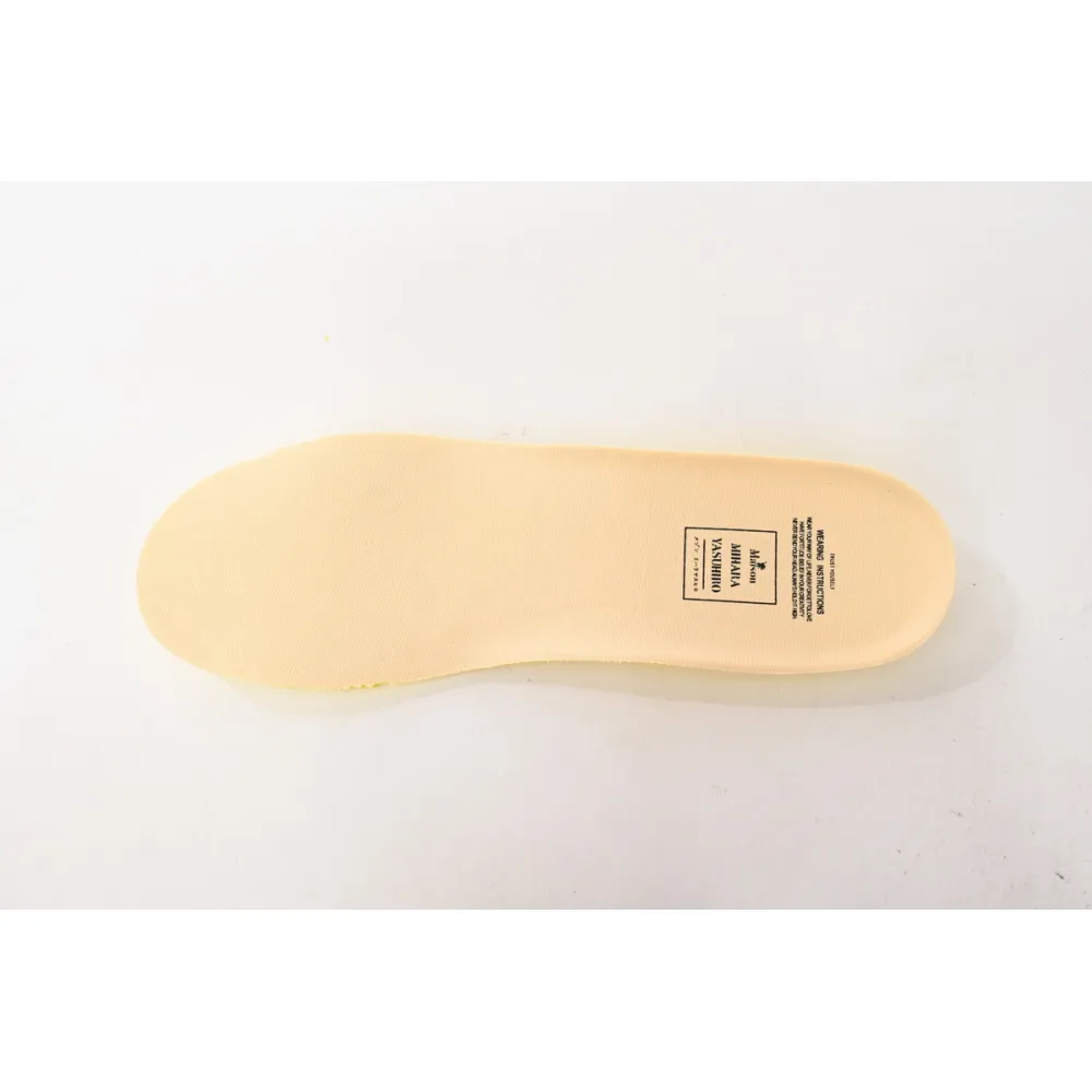 Maison Mihara Yasuhiro Blakey OG Sole Canvas Low White  A08FW735