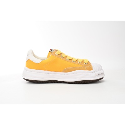 Maison Mihara Yasuhiro Blakey OG Sole Canvas Low Yellow 02