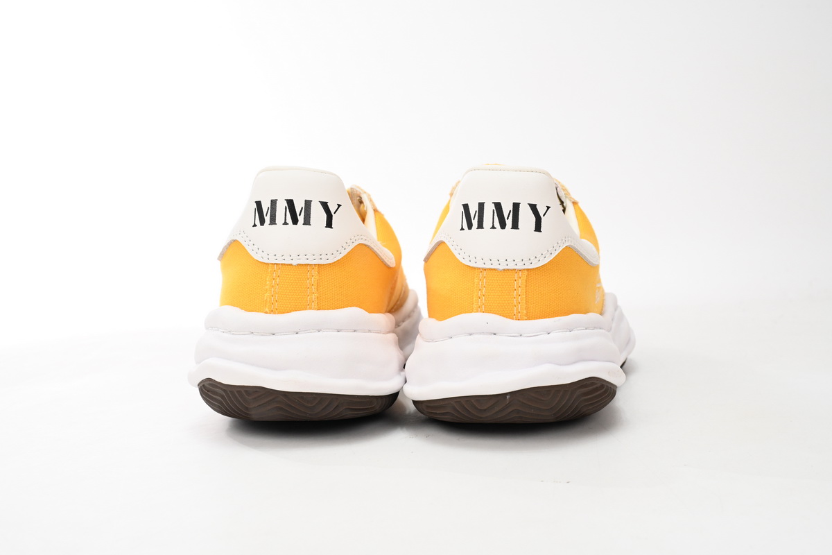 Maison Mihara Yasuhiro Blakey OG Sole Canvas Low Yellow