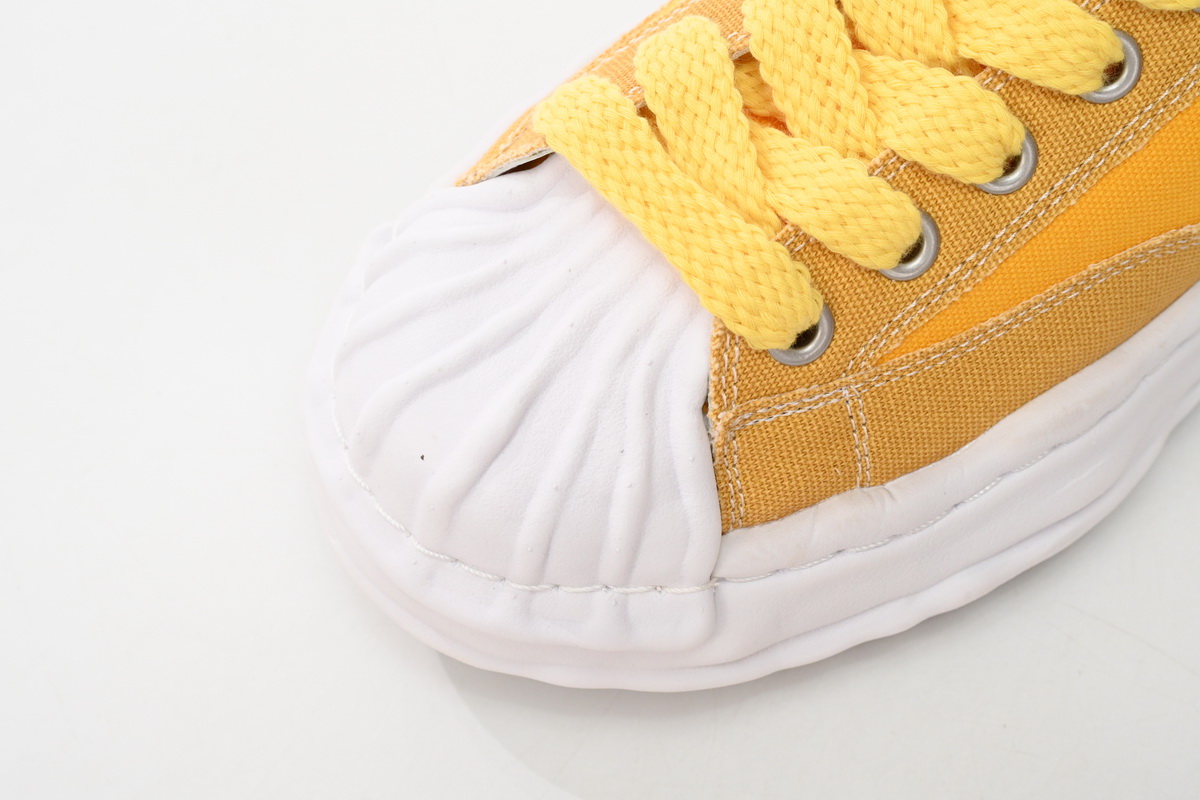 Maison Mihara Yasuhiro Blakey OG Sole Canvas Low Yellow