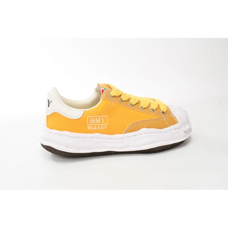 Maison Mihara Yasuhiro Blakey OG Sole Canvas Low Yellow