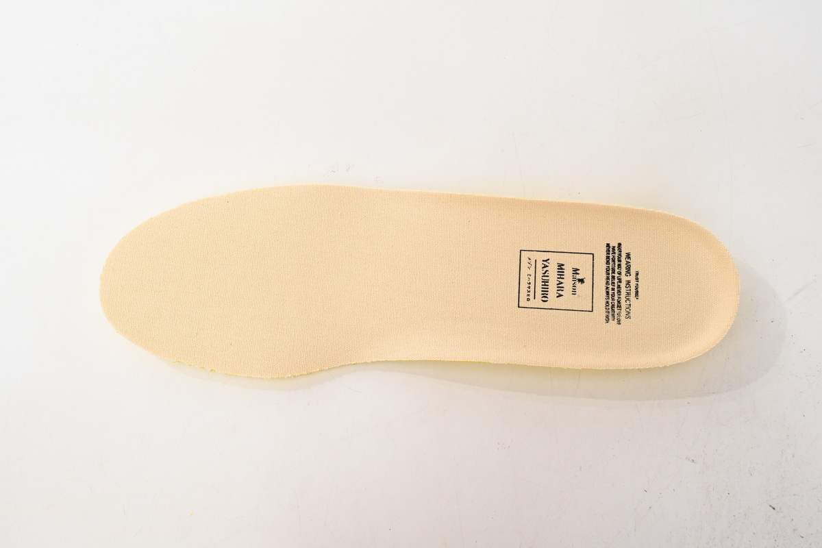Maison Mihara Yasuhiro Blakey OG Sole Canvas Low Yellow