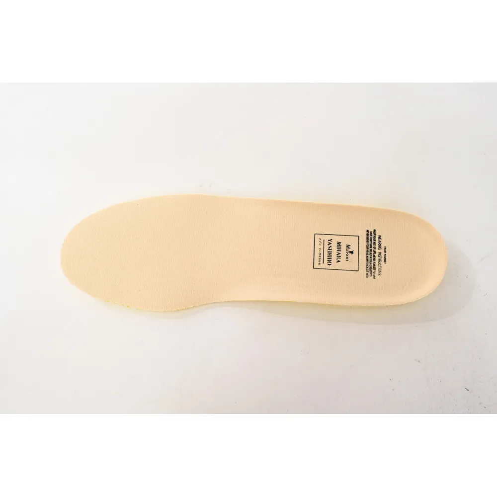 Maison Mihara Yasuhiro Blakey OG Sole Canvas Low Yellow