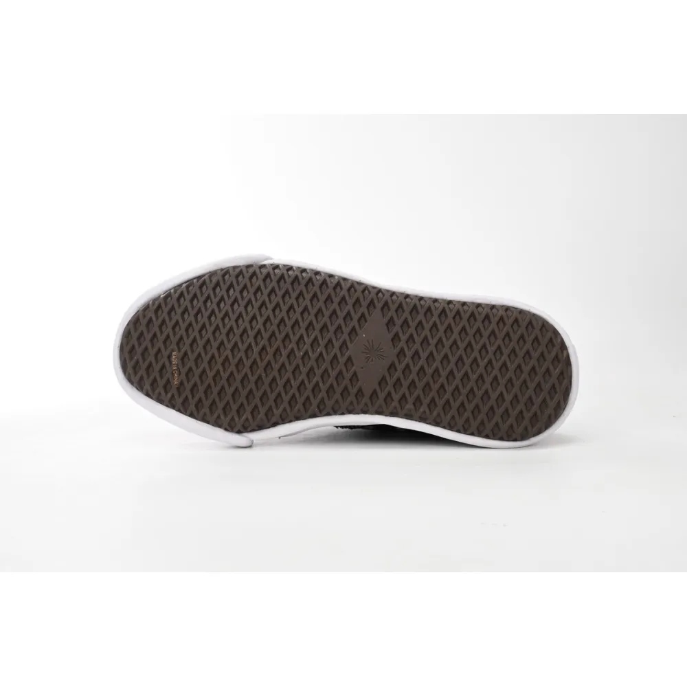 Maison Mihara Yasuhiro Hank OG Sole Suede Low Black White A05FW702