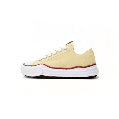 Maison Mihara Yasuhiro Peterson OG Sole Canvas Low Natural  A04FW729 01