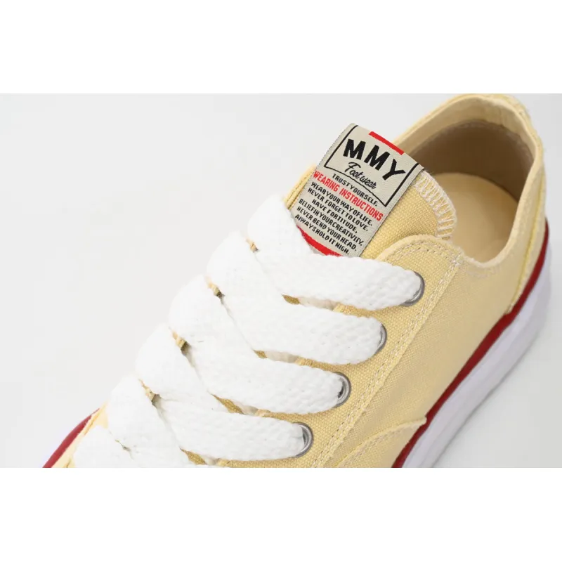 Maison Mihara Yasuhiro Peterson OG Sole Canvas Low Natural  A04FW729