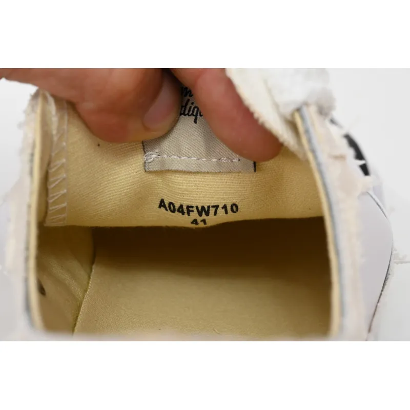 Maison Mihara Yasuhiro Peterson OG Sole Canvas Low White  A01FW702