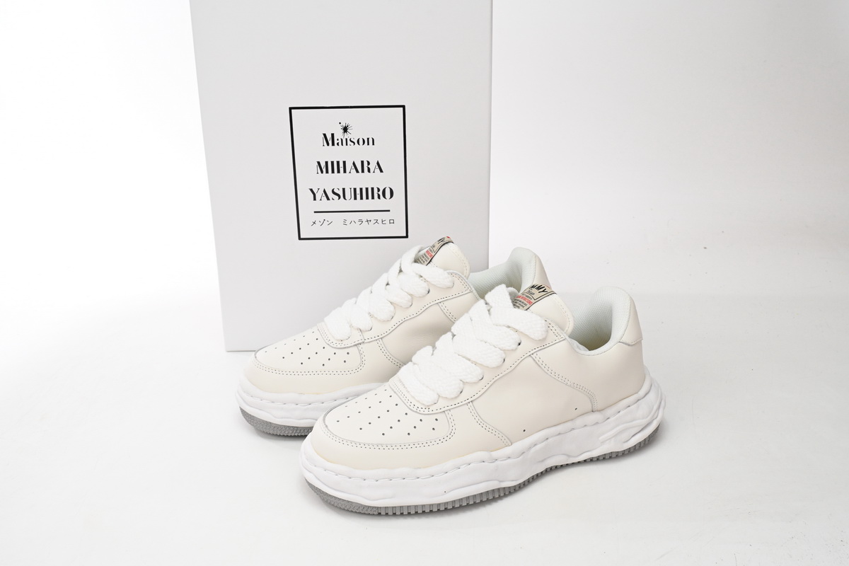 Maison Mihara Yasuhiro Wayne OG Sole Low White A07FW702