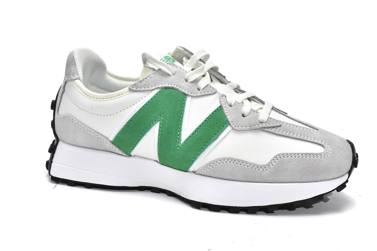 New Balance 327 White Green WS327LG