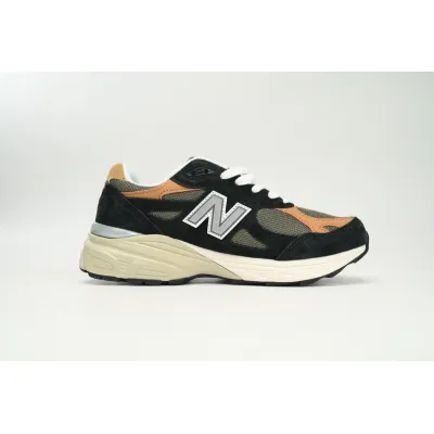 New Balance 990v3 MiUSA Black Tan  M990BB3 02