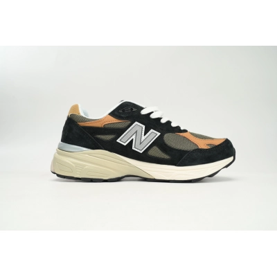 New Balance 990v3 MiUSA Black Tan  M990BB3 02
